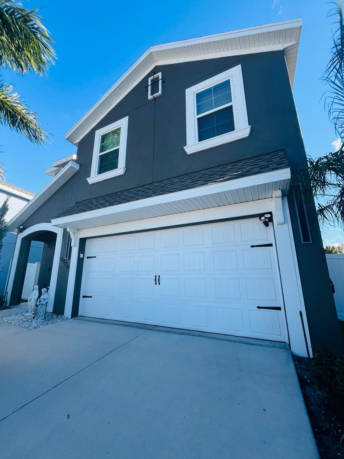 Freshly painted Florida home